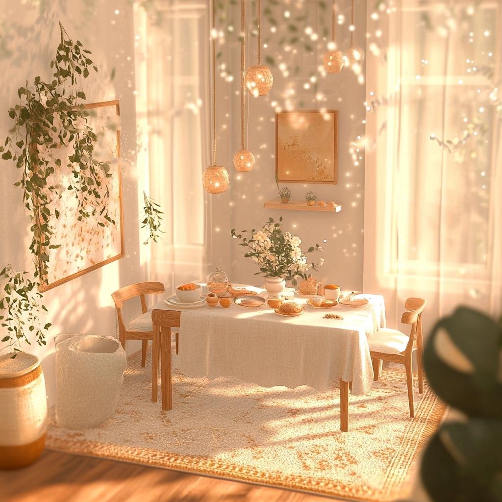 Criando um Ambiente Acolhedor com Decoração para Sala de Jantar Pequena