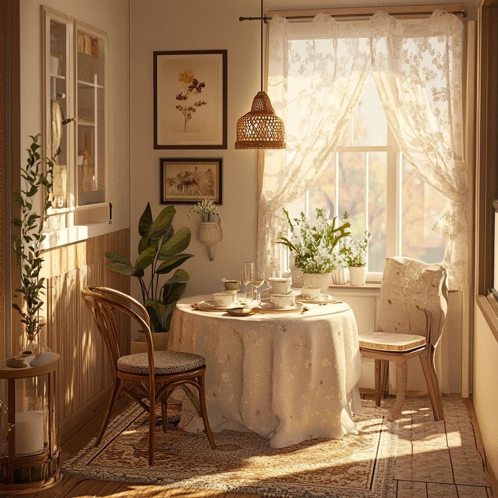Criando um Ambiente Acolhedor com Decoração para Sala de Jantar Pequena