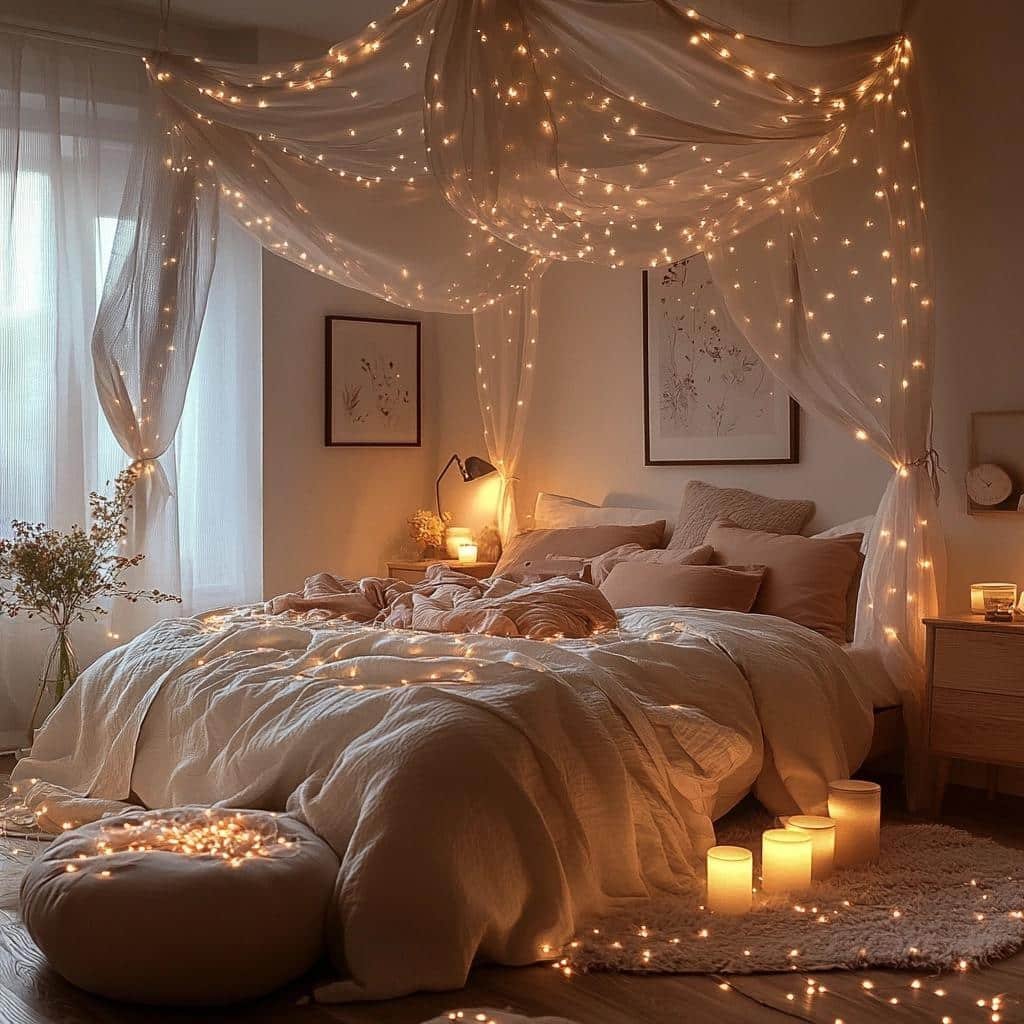 Crie um Refúgio Romântico em Quarto de Casal Pequeno