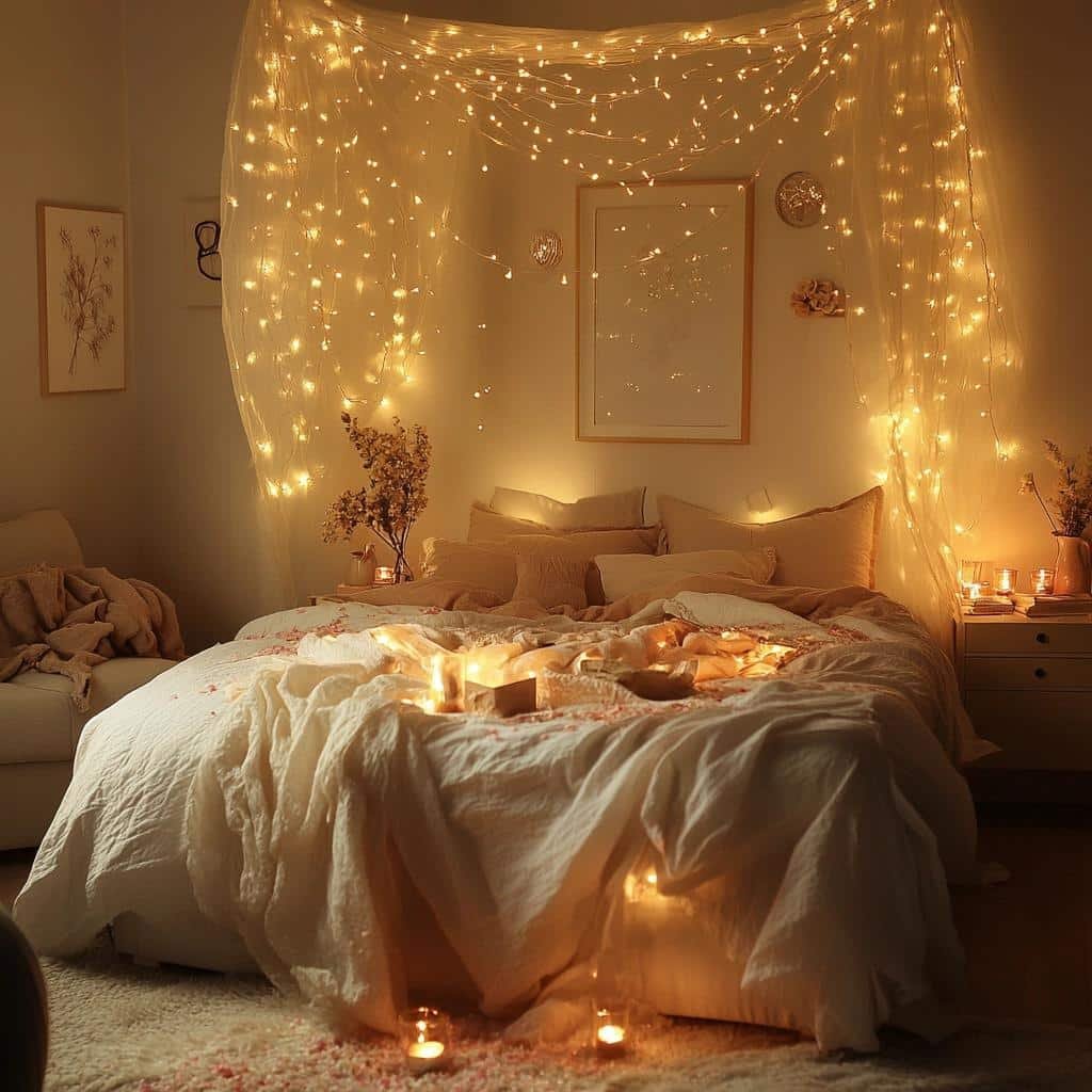 Crie um Refúgio Romântico em Quarto de Casal Pequeno