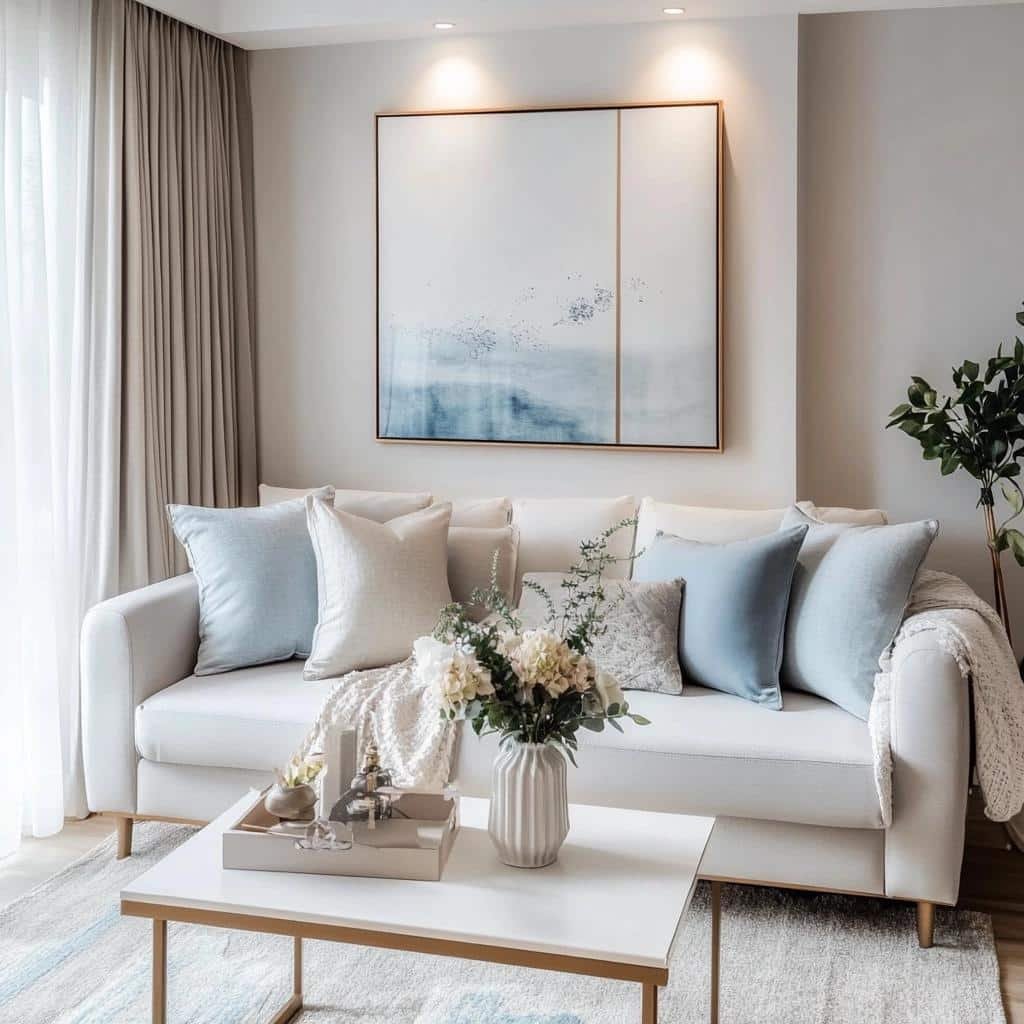 Decoração Simples e Elegante para Salas Pequenas