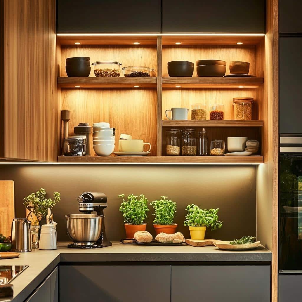 Design Funcional: Armário Planejado para Cozinhas Pequenas
