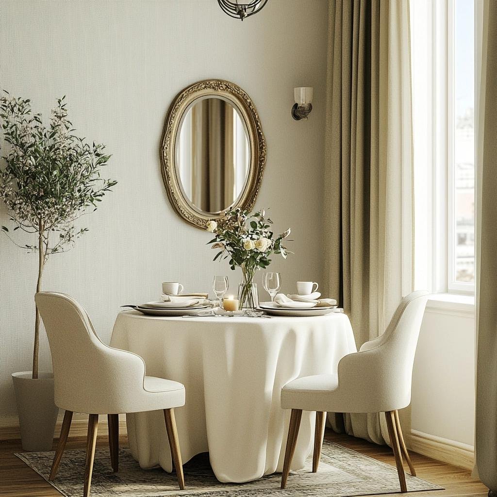 Dicas para Sala de Jantar Pequena com Espelho