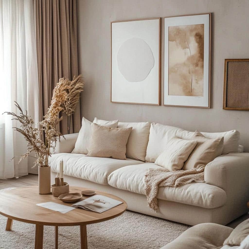 Elegância Simples: Decoração para Salas Pequenas