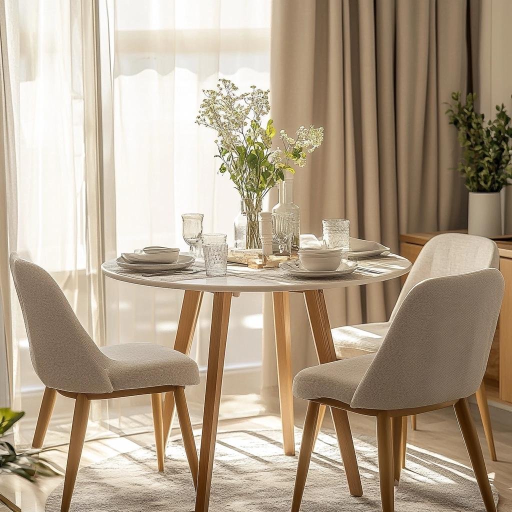 Escolha a Mesa Perfeita para Salas Pequenas