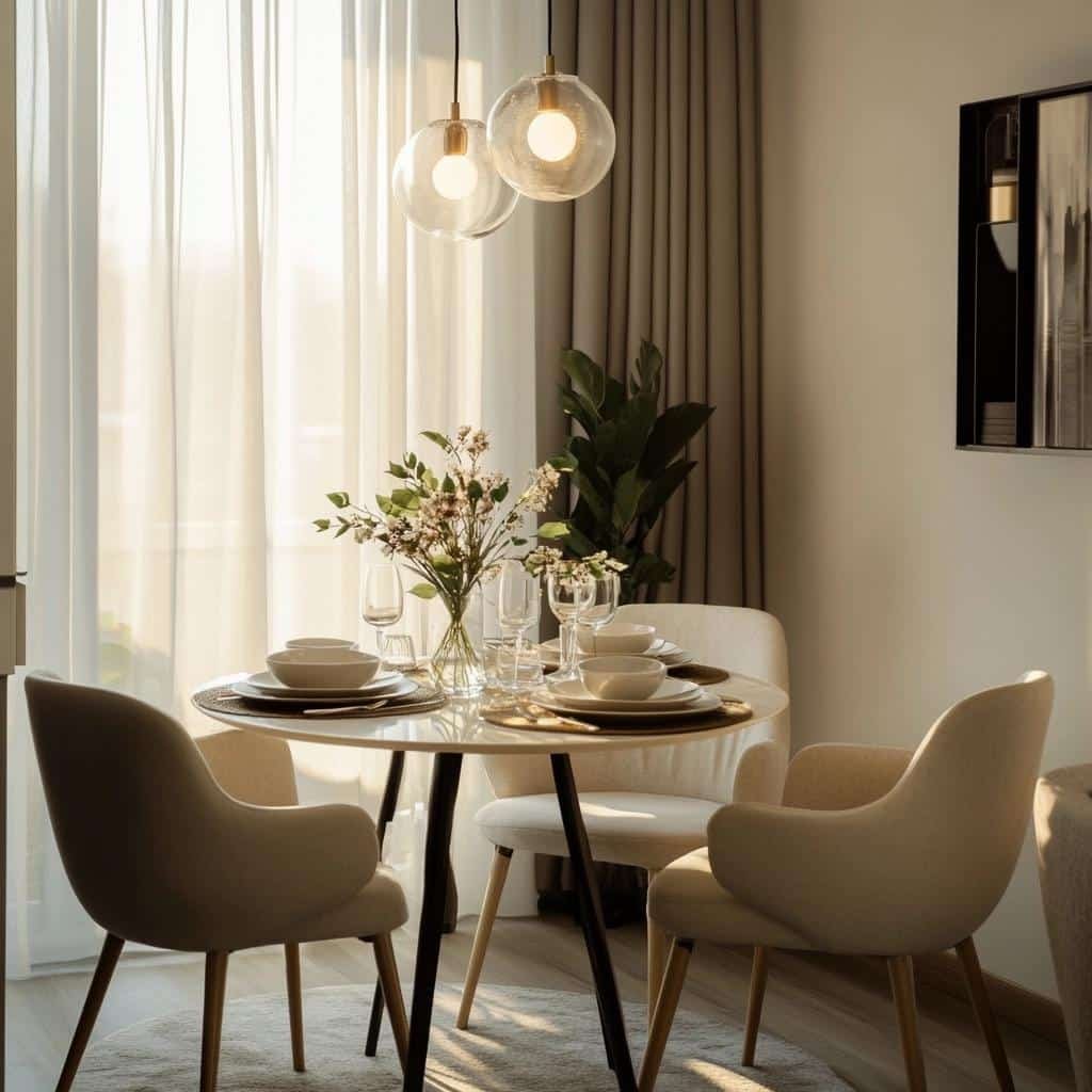 Escolha a Mesa Perfeita para Salas Pequenas