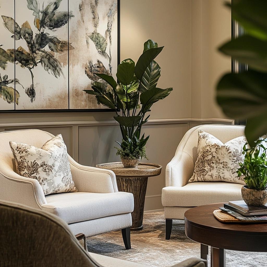 Estilo Compacto: Poltronas Pequenas e Charmosas