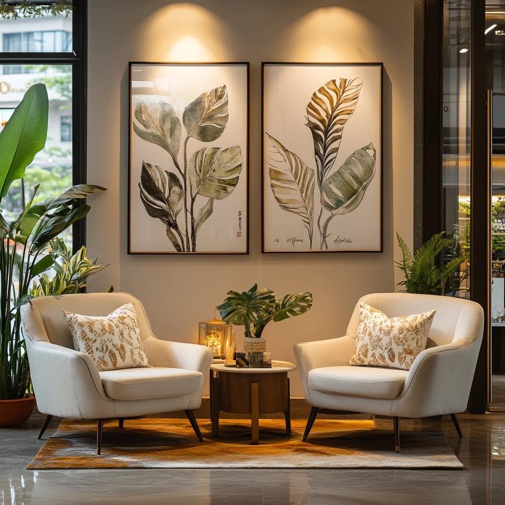 Estilo Compacto: Poltronas Pequenas e Charmosas