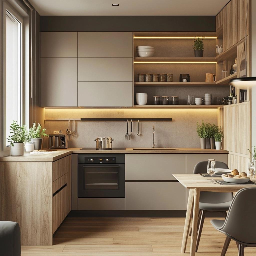 Estratégias para Aumentar Espaço de Cozinhas Pequenas Planejadas