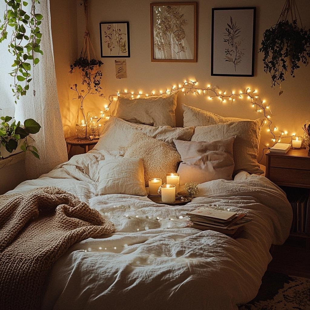 Estratégias para Criar Ambientes Íntimos em Quartos de Casal Pequenos