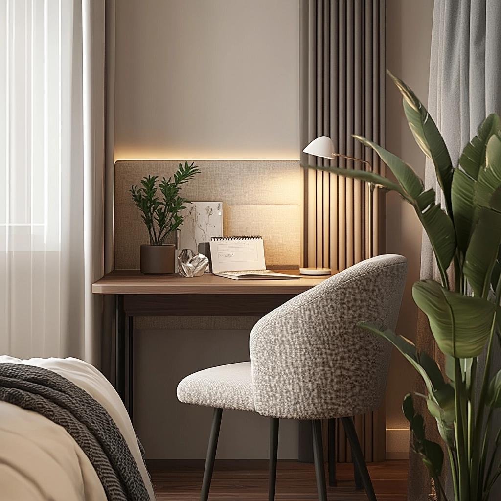 Integre Trabalho e Descanso com Escrivaninha para Quarto Pequeno 37 Integre Trabalho e Descanso com Escrivaninha para Quarto Pequeno