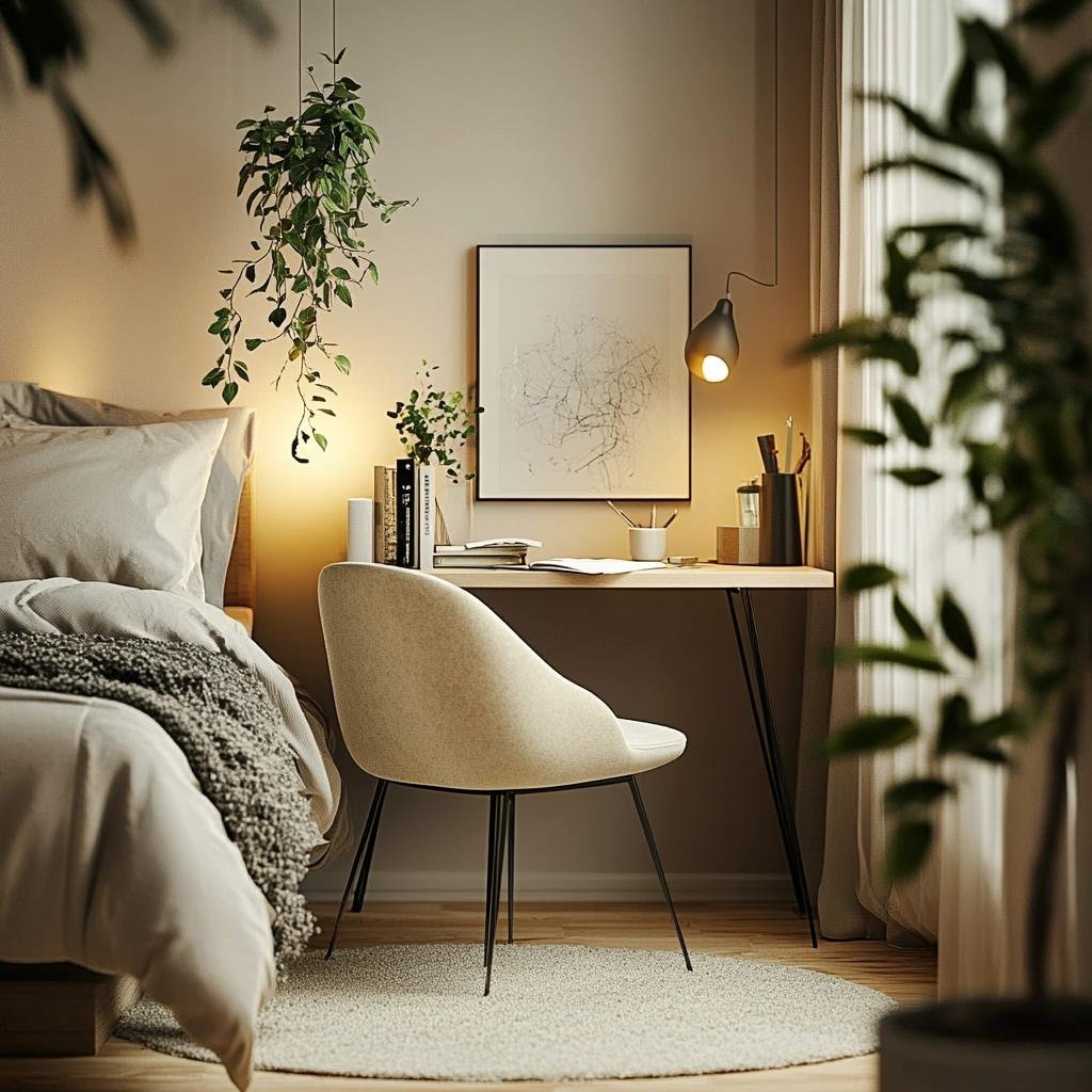 Integre Trabalho e Descanso com Escrivaninha para Quarto Pequeno 38 Integre Trabalho e Descanso com Escrivaninha para Quarto Pequeno