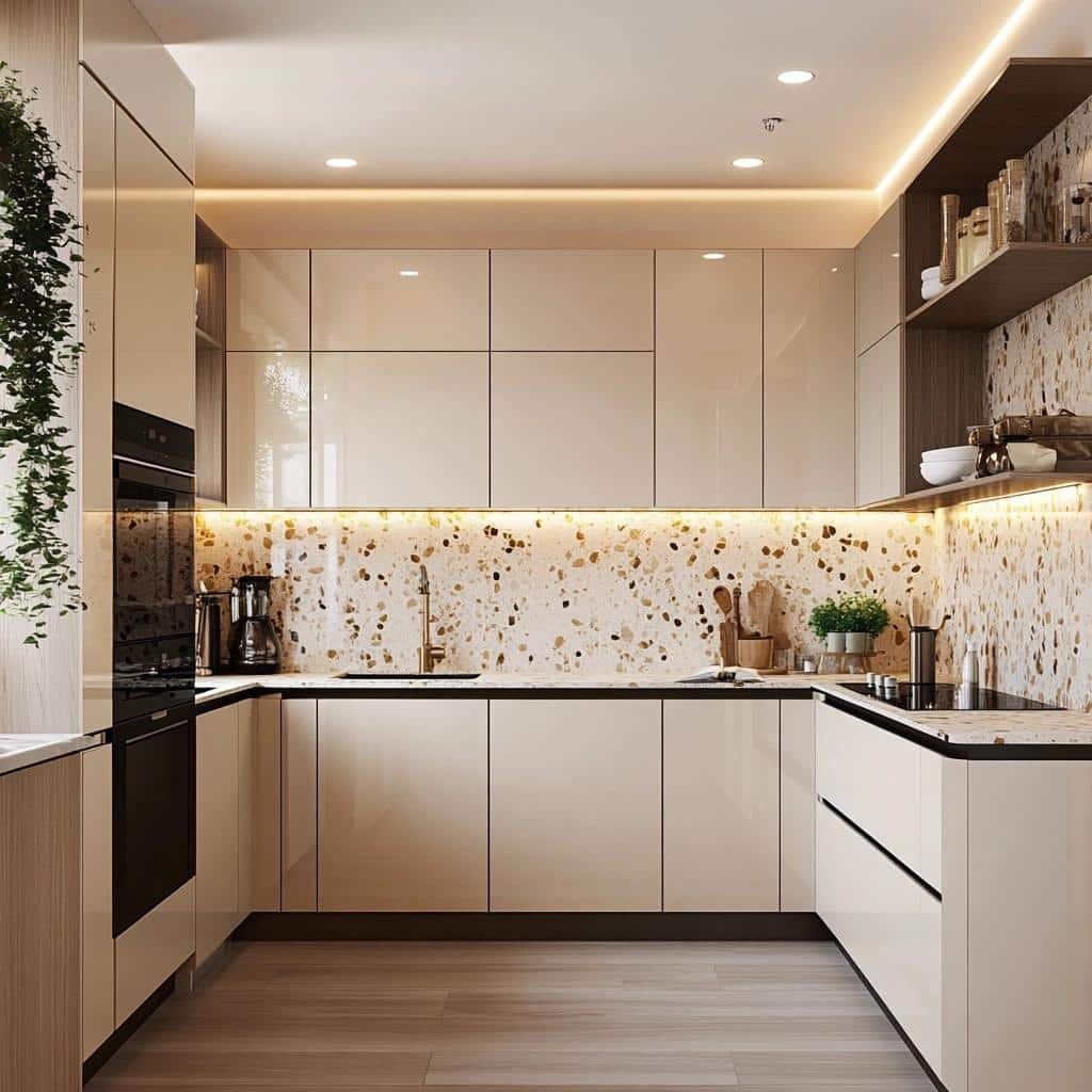 Otimização de Espaço com Cozinha Planejada Pequena em L