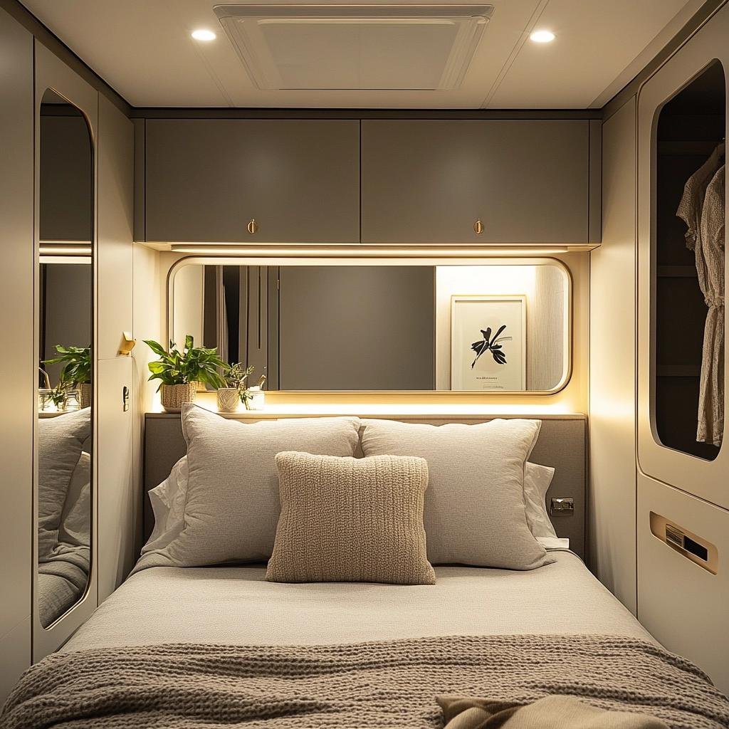 Planejamento Elegante: Quarto de Casal Pequeno Planejado 37 Planejamento Elegante: Quarto de Casal Pequeno Planejado