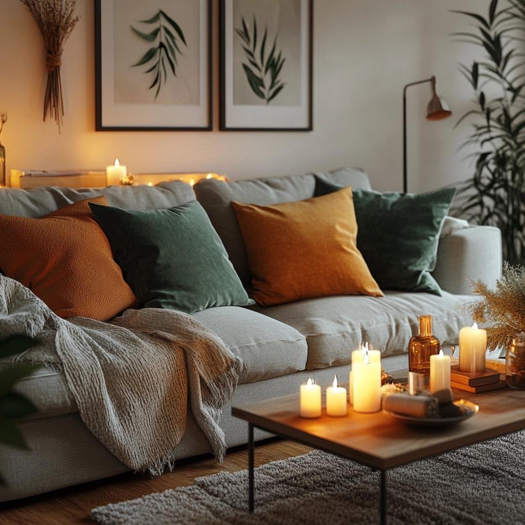 Sofás Compactos para Casais: Conforto e Estilo