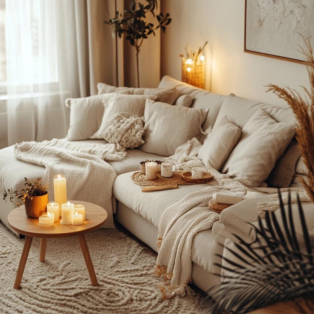 Sofás Compactos para Casais: Conforto e Estilo