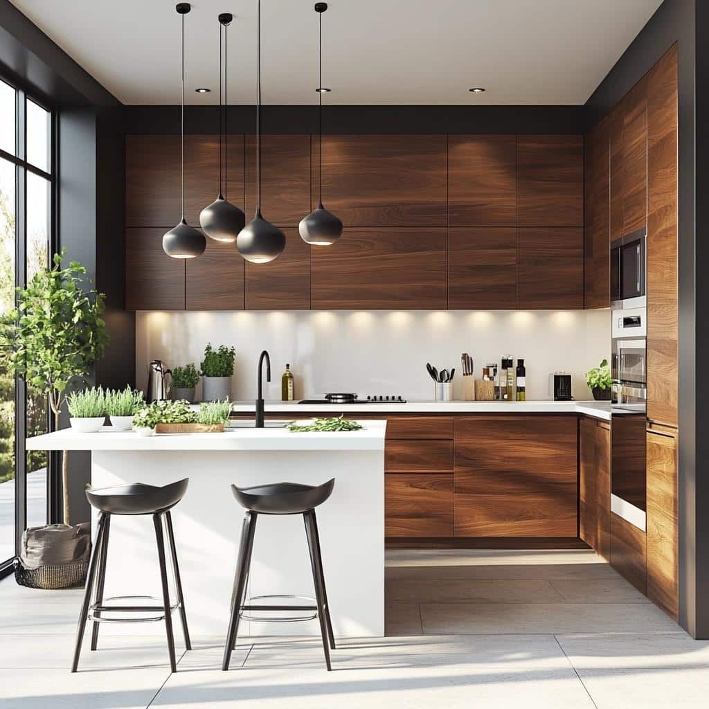 Soluções Criativas para Cozinhas Planejadas em L