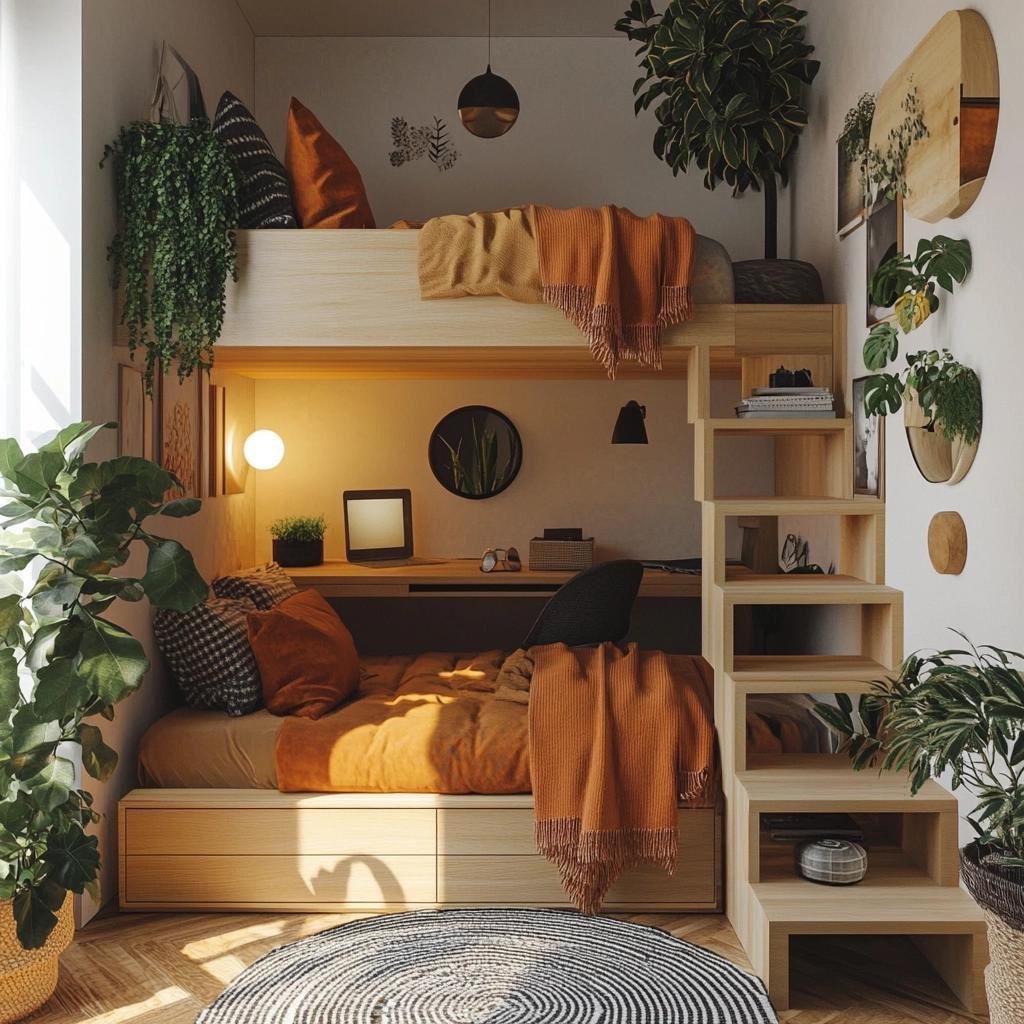 Soluções Criativas para Decoração de Quartos Pequenos