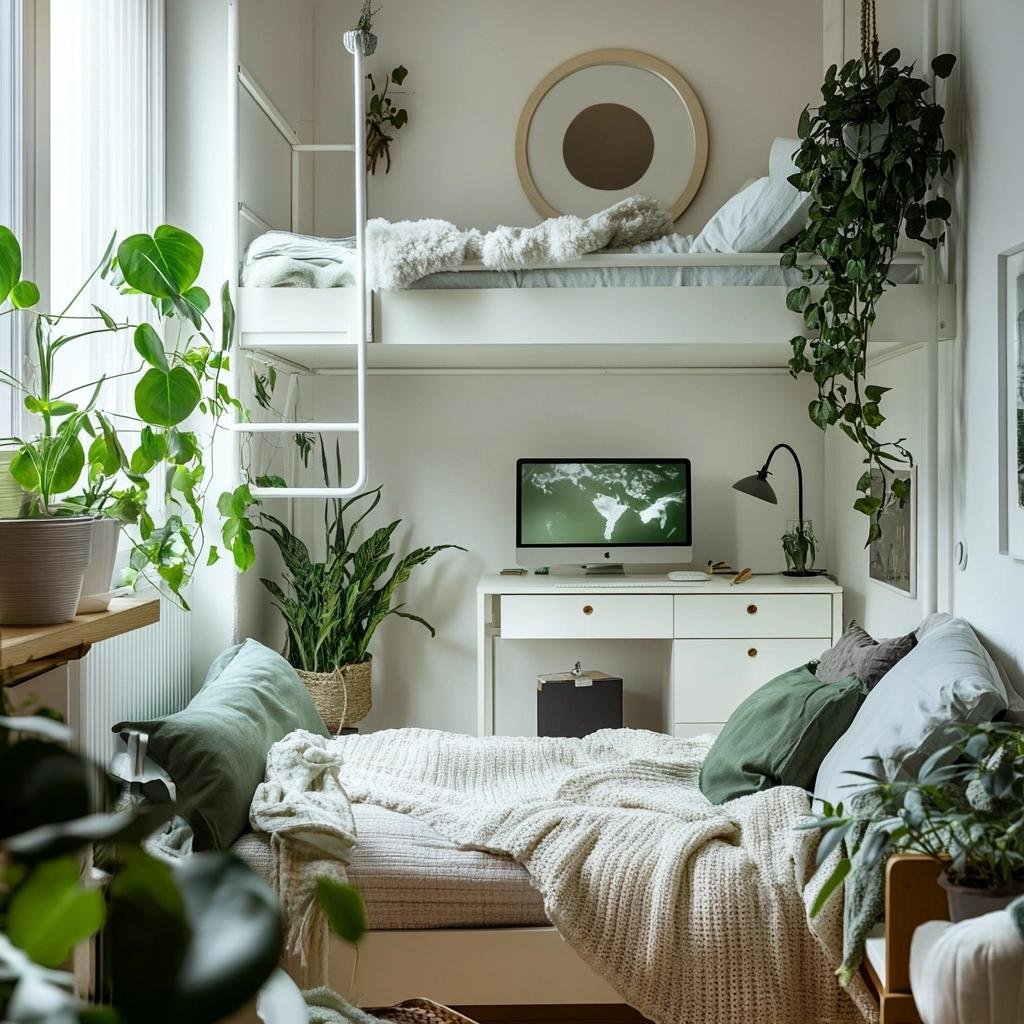 Soluções Criativas para Decoração de Quartos Pequenos