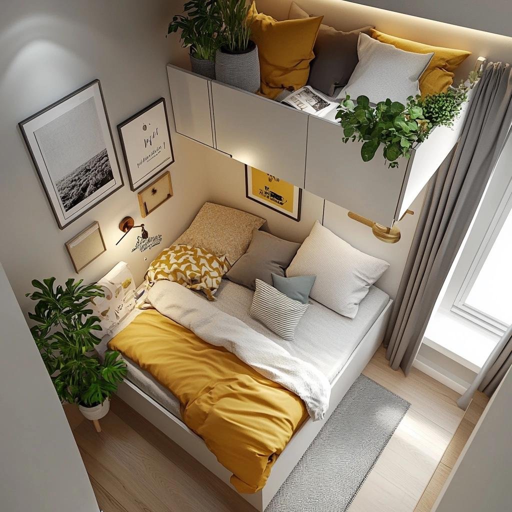 Soluções Criativas para Decoração de Quartos Pequenos