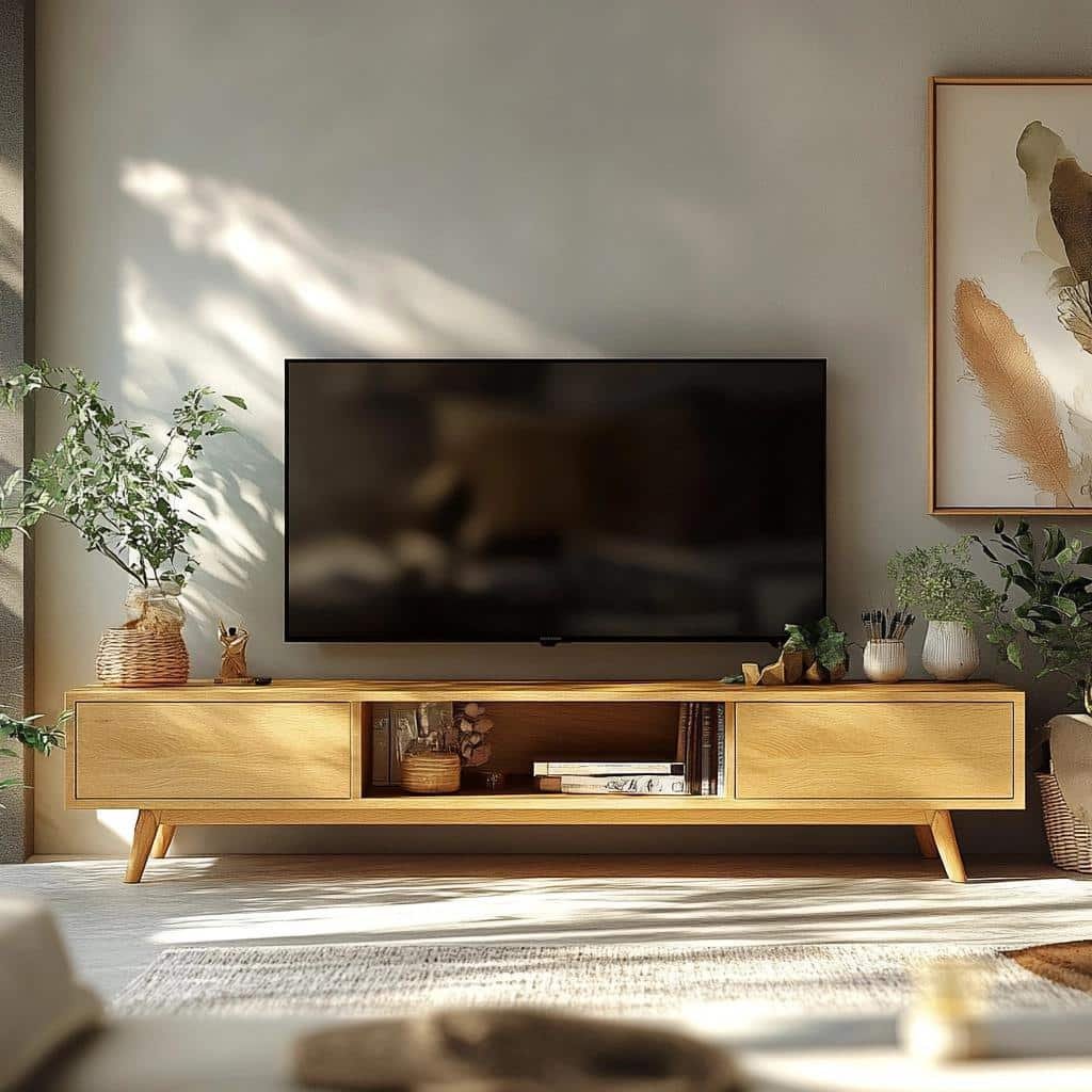 Soluções Elegantes: Rack para TV Pequeno