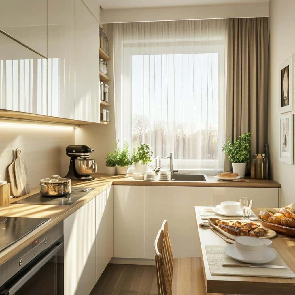 Soluções Inteligentes para Cozinhas Pequenas com Bancada Planejada 37 Soluções Inteligentes para Cozinhas Pequenas com Bancada Planejada