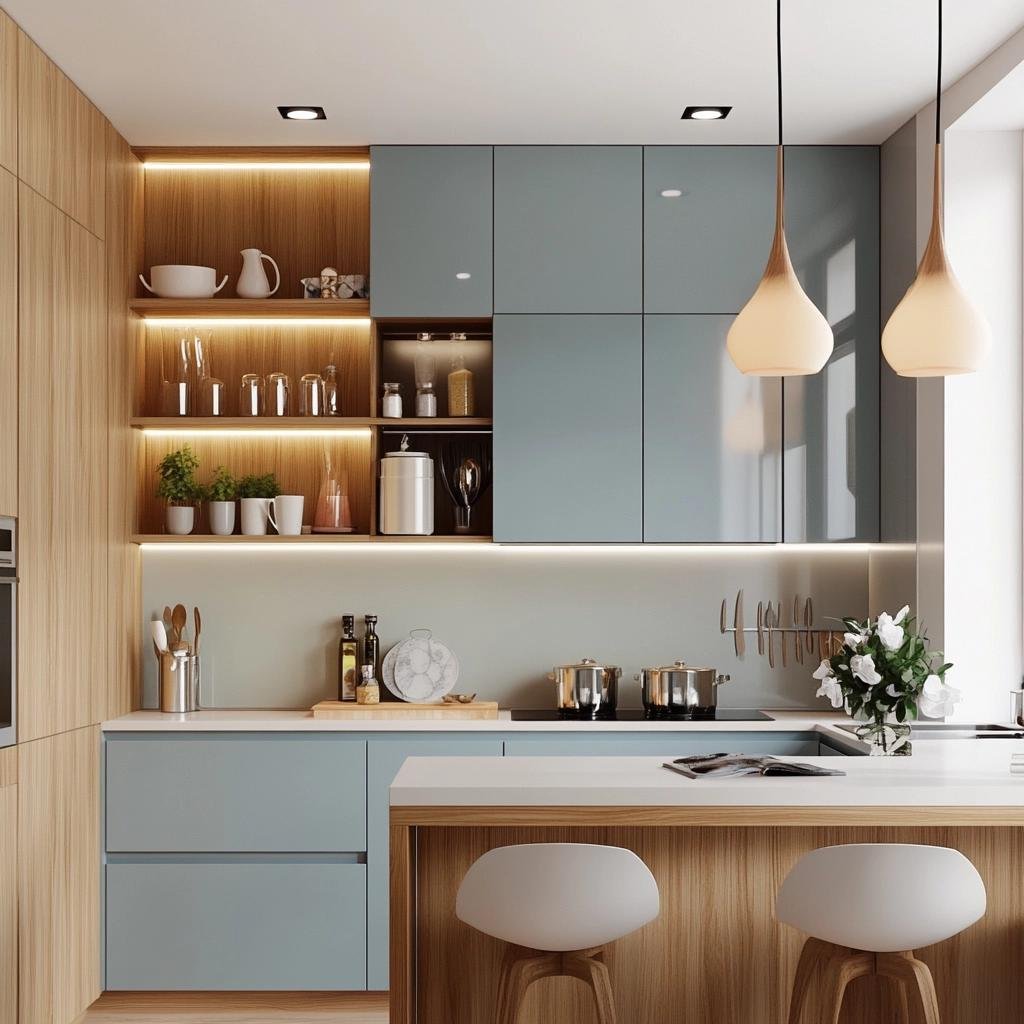 Soluções Sob Medida para Cozinhas Pequenas com Móveis Planejados