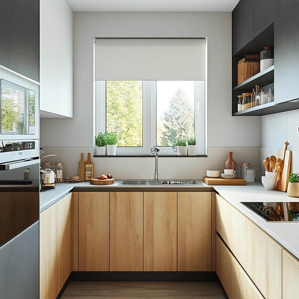 Soluções para Ambientes Compactos: Cozinhas Pequenas Planejadas