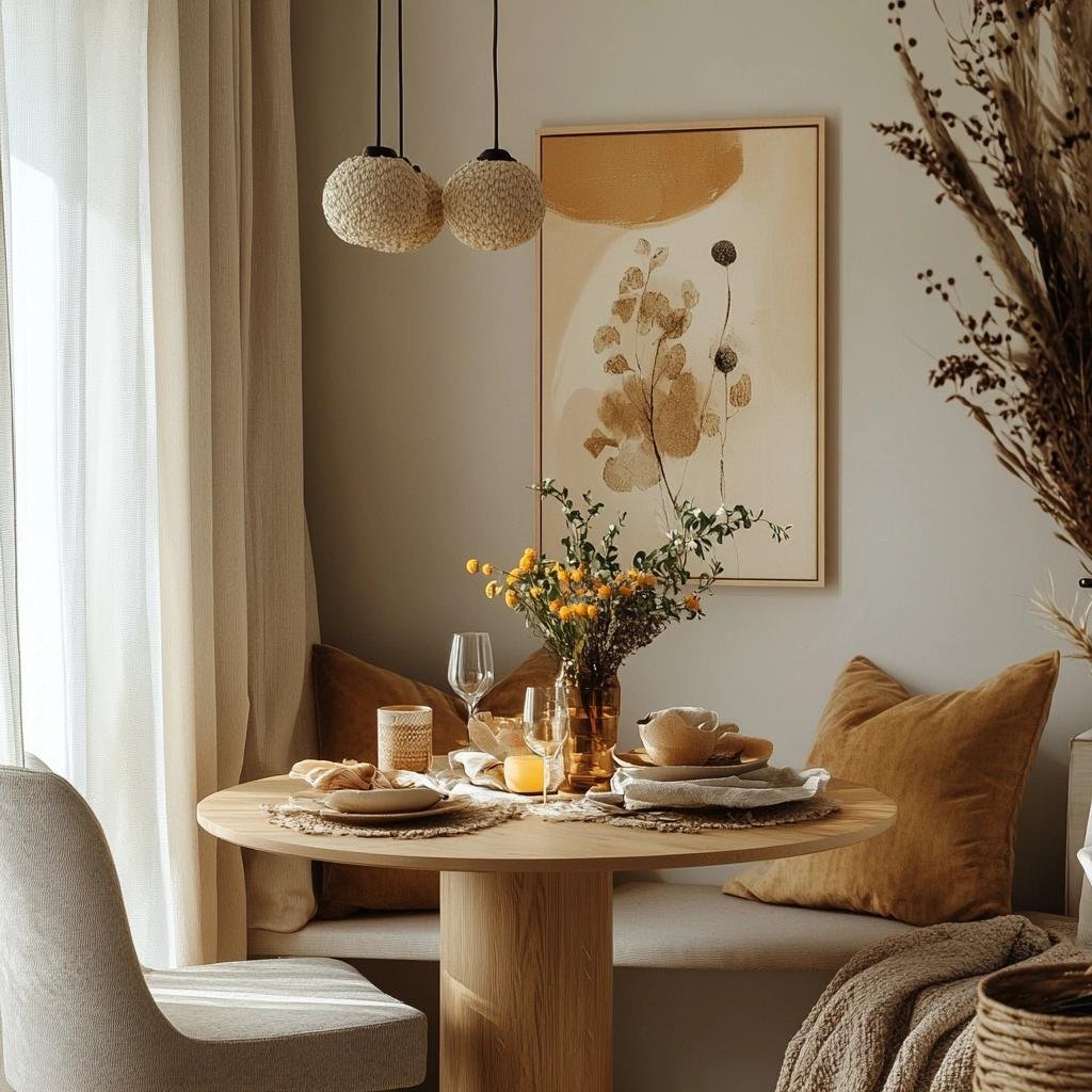Soluções para Espaços Compactos: Sala Pequena com Mesa de Jantar 40 Soluções para Espaços Compactos: Sala Pequena com Mesa de Jantar