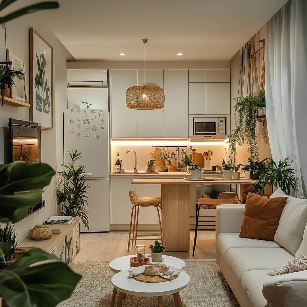 Apartamentos pequenos decorados