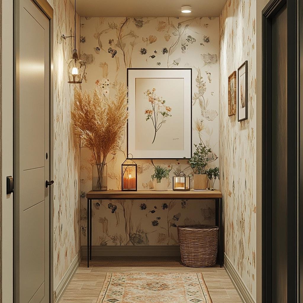 Decorando corredor pequeno