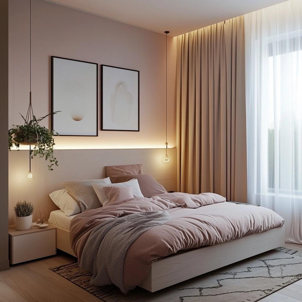 5 Ideias para Transformar Quartos de Casal Pequenos com Decoração 40 5 Ideias para Transformar Quartos de Casal Pequenos com Decoração