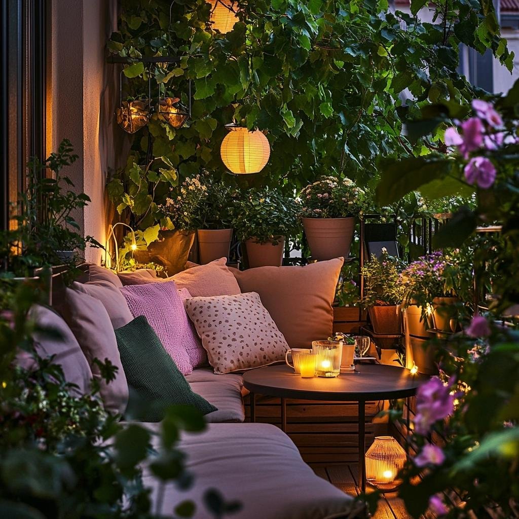 Crie um Espaço Externo Acolhedor com Varanda Pequena Decorada 39 Crie um Espaço Externo Acolhedor com Varanda Pequena Decorada