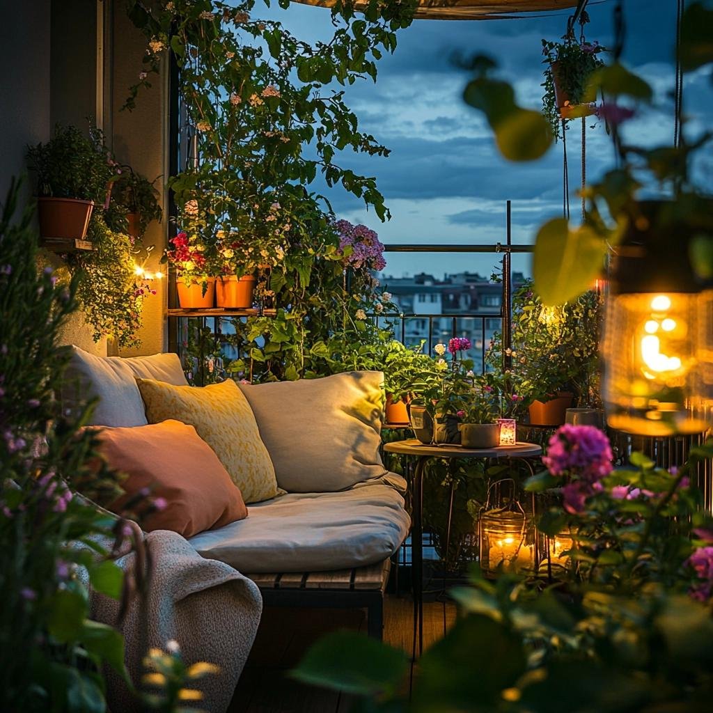 Crie um Espaço Externo Acolhedor com Varanda Pequena Decorada 40 Crie um Espaço Externo Acolhedor com Varanda Pequena Decorada