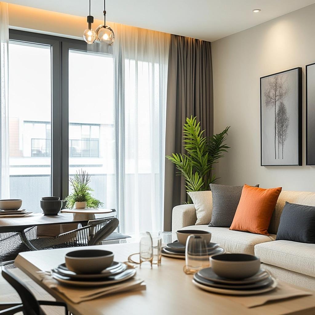 Dicas para Criar Espaço Multifuncional em Sala de Apartamento Pequeno com Mesa de Jantar 37 Dicas para Criar Espaço Multifuncional em Sala de Apartamento Pequeno com Mesa de Jantar