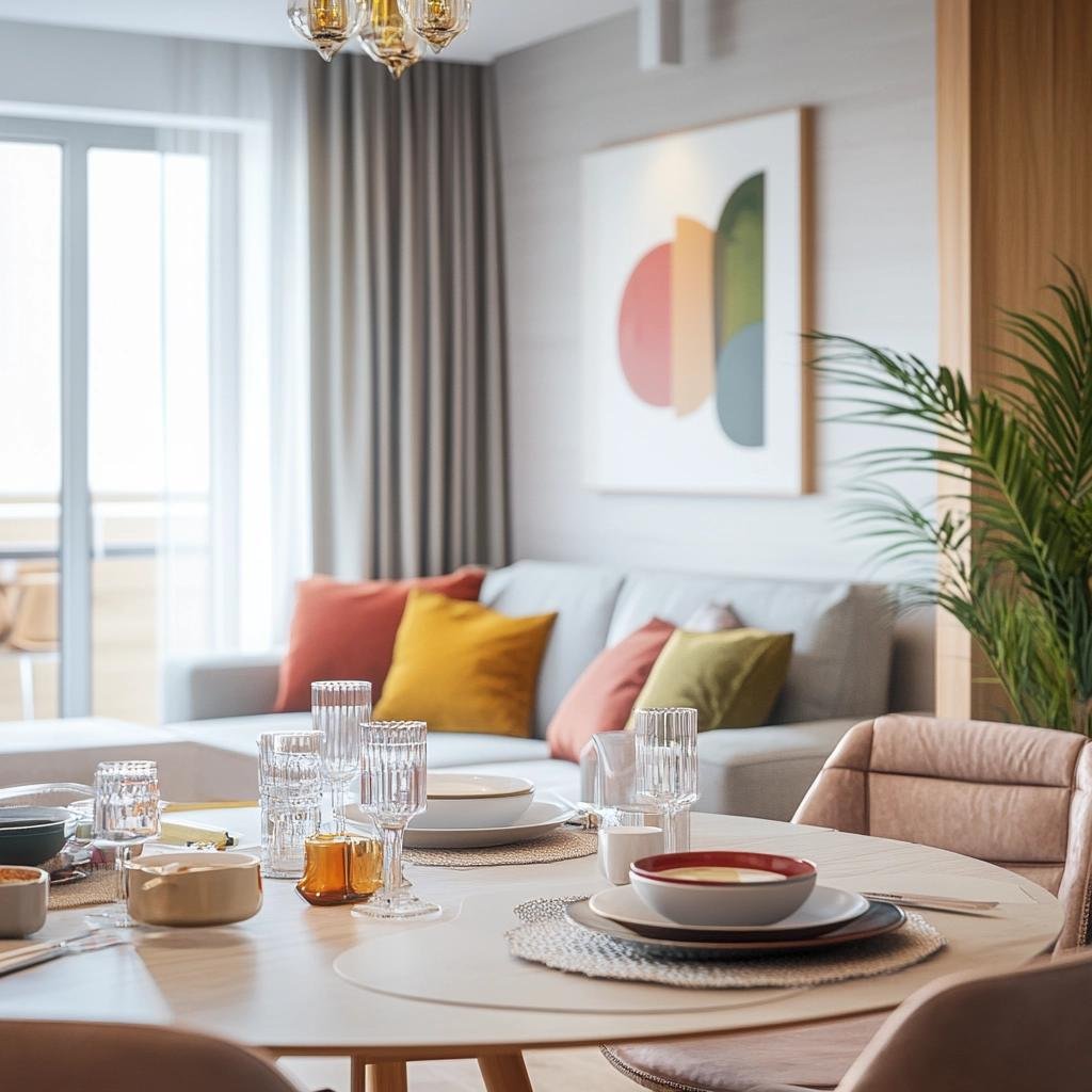 Dicas para Criar Espaço Multifuncional em Sala de Apartamento Pequeno com Mesa de Jantar 38 Dicas para Criar Espaço Multifuncional em Sala de Apartamento Pequeno com Mesa de Jantar