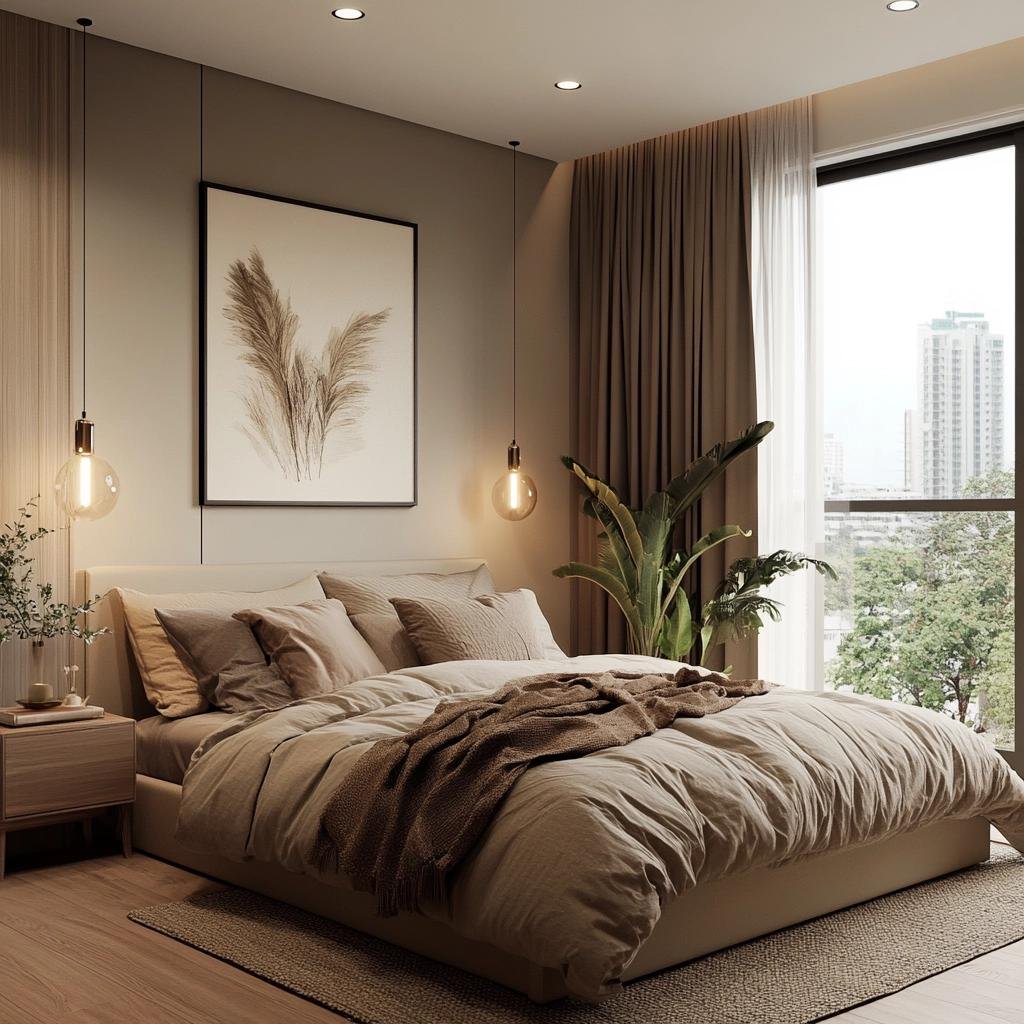 Encanto e Funcionalidade em Quartos de Casal Pequenos Decorados 38 Encanto e Funcionalidade em Quartos de Casal Pequenos Decorados