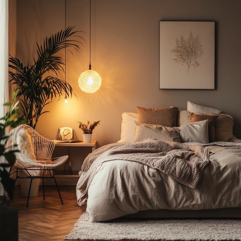Encanto e Funcionalidade em Quartos de Casal Pequenos Decorados 39 Encanto e Funcionalidade em Quartos de Casal Pequenos Decorados
