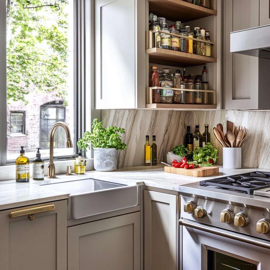 Estilo e Armazenamento: Armários Planejados para Cozinhas Pequenas 39 Estilo e Armazenamento: Armários Planejados para Cozinhas Pequenas