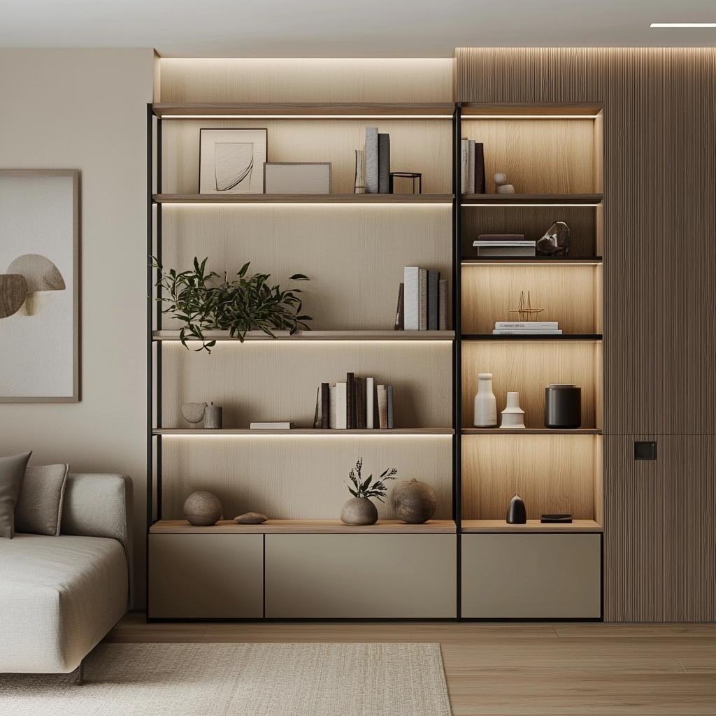 Funcionalidade e Design Contemporâneo: Rack para Sala Pequena 37 Funcionalidade e Design Contemporâneo: Rack para Sala Pequena