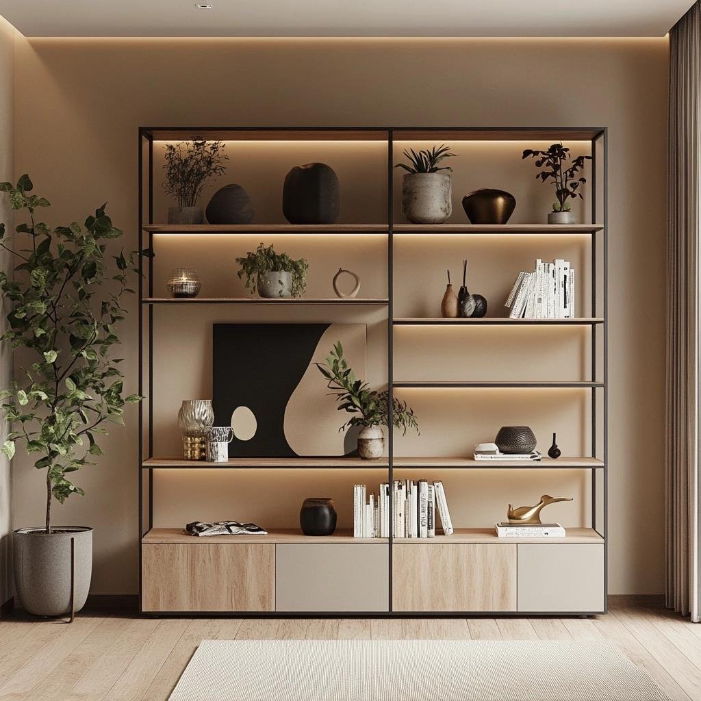 Funcionalidade e Design Contemporâneo: Rack para Sala Pequena 39 Funcionalidade e Design Contemporâneo: Rack para Sala Pequena