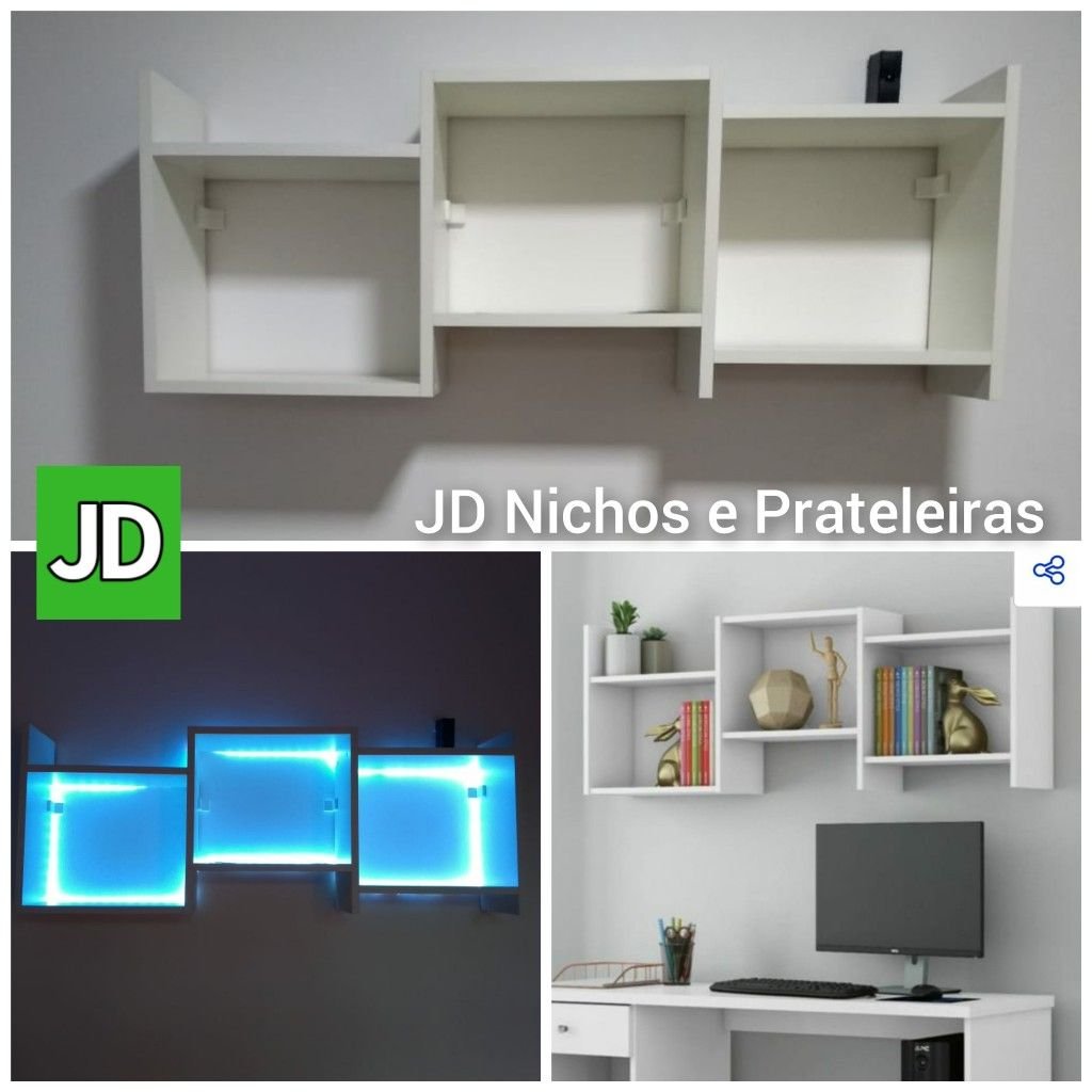 5 Soluções de Nichos de Parede para Espaços Pequenos