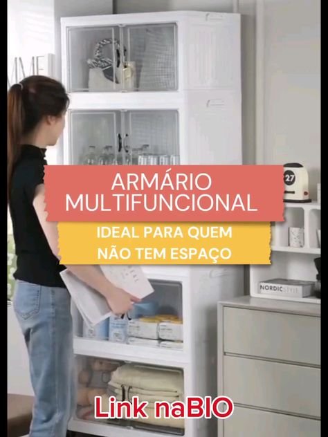 5 Ideias Funcionais para Armário Multiuso na Área de Serviço
