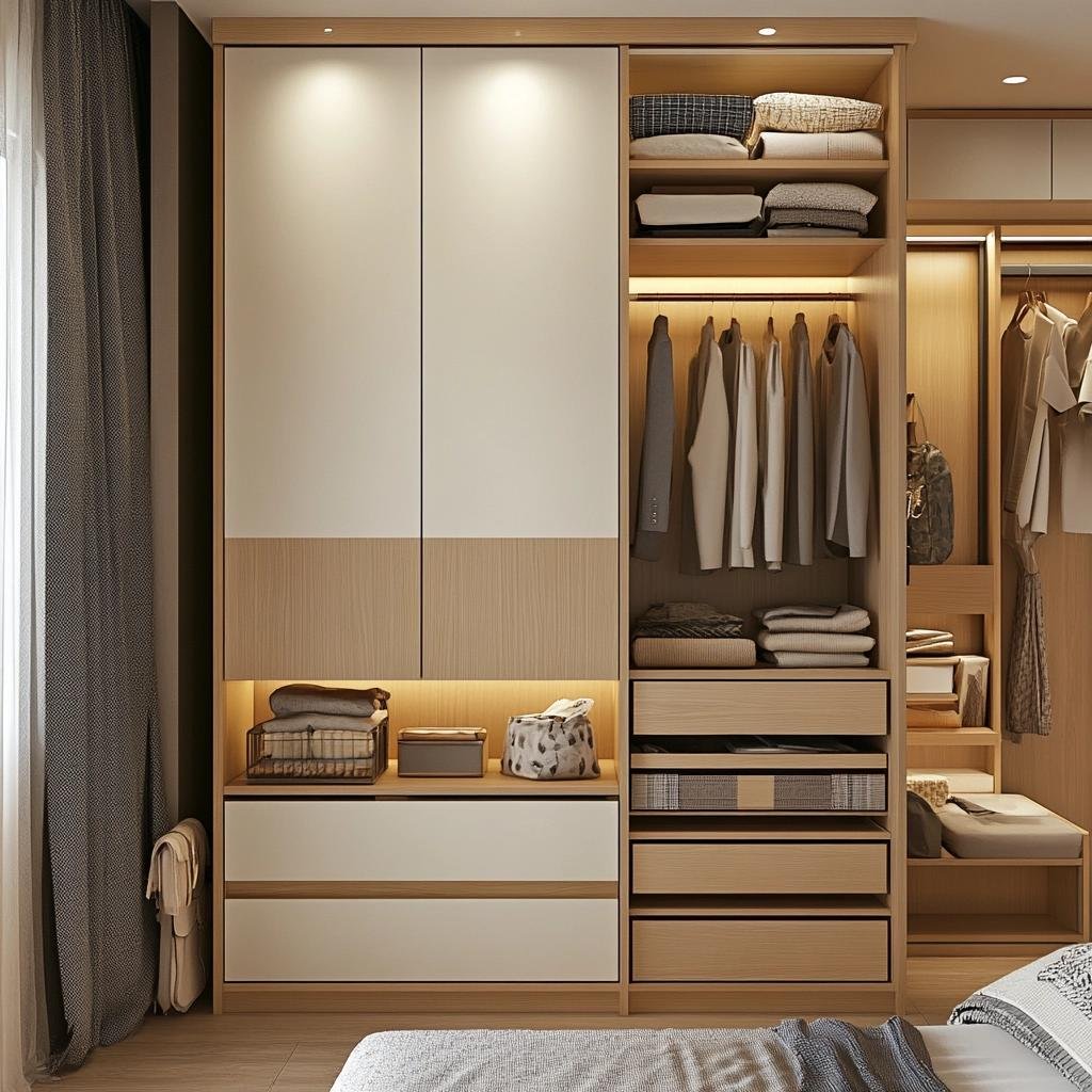 3 Soluções Práticas para Armário Modulado em Espaços Pequenos