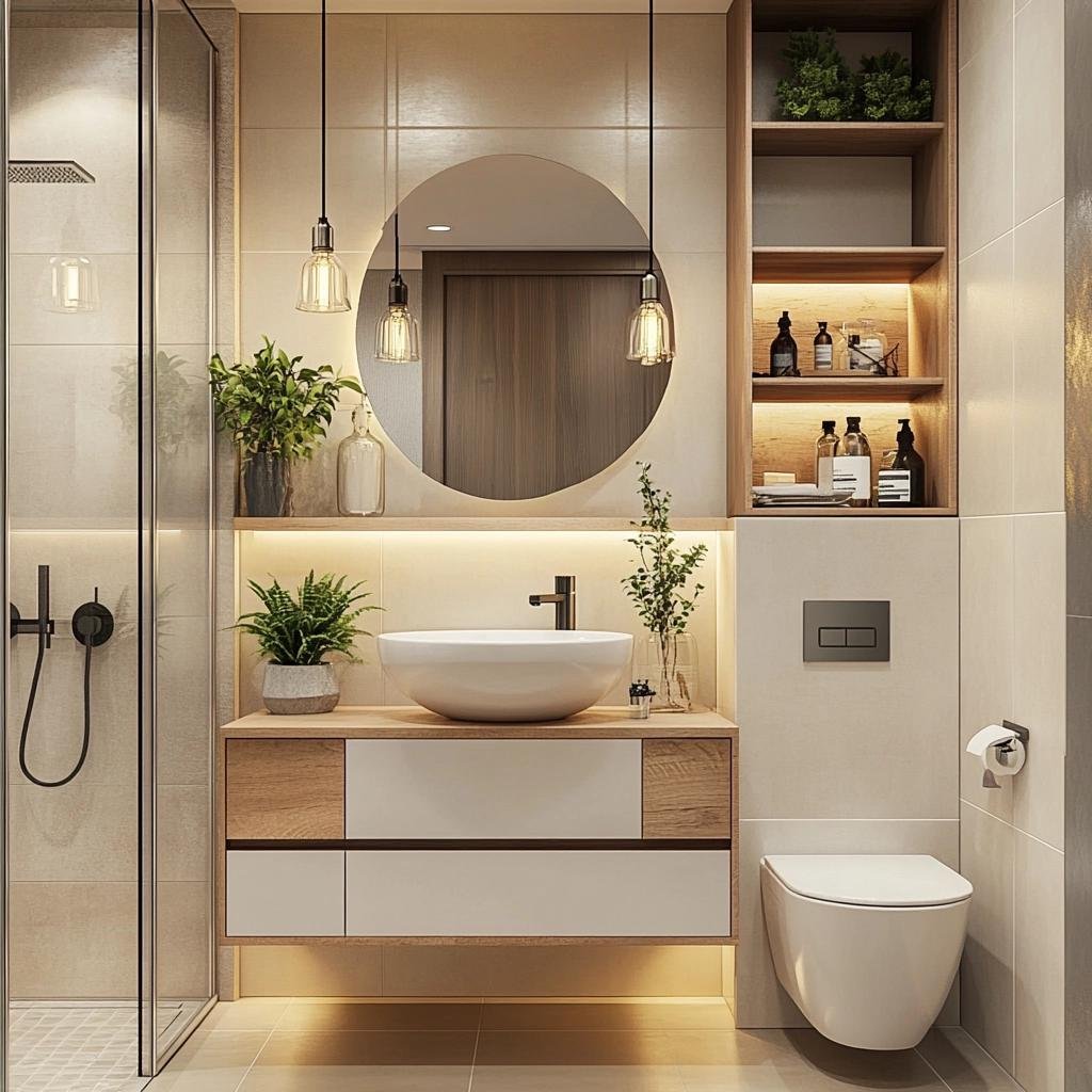 5 Conceitos de Design para Banheiros Pequenos