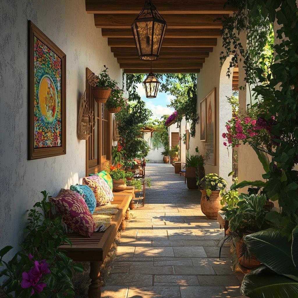 5 Dicas para Decorar Corredores Externos