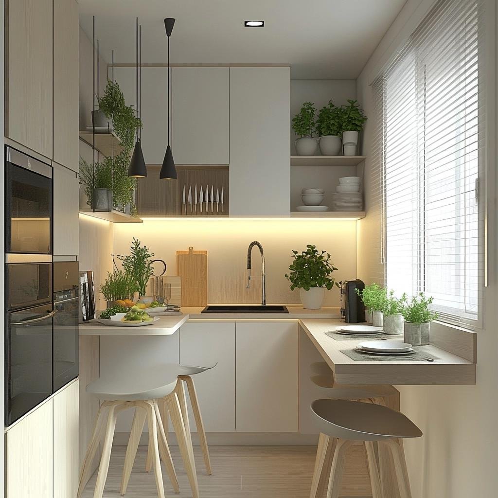 5 Dicas para Otimizar Cozinhas de Apartamentos Pequenos