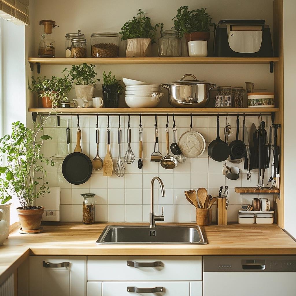 As 5 Melhores Estratégias para Armários de Cozinha Pequena 4 5 Estratégias Inteligentes para Armários de Cozinha Pequena
