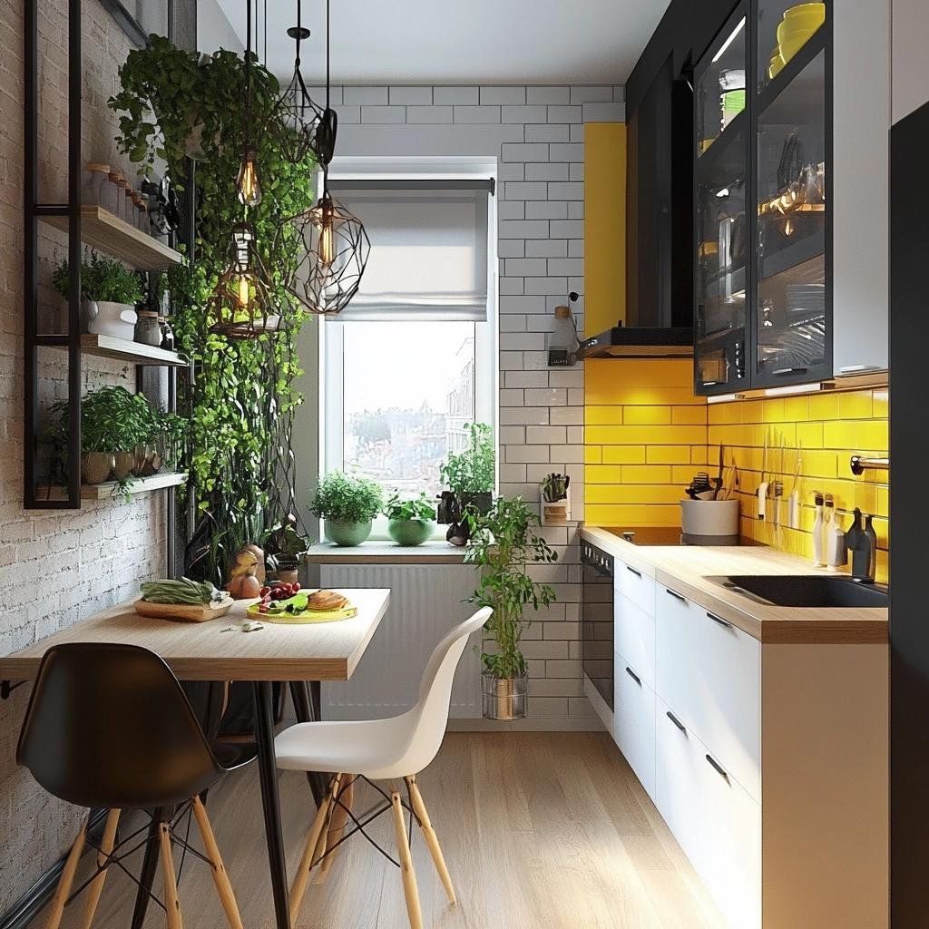 5 Ideias Inspiradoras para Cozinhas Pequenas Decoradas