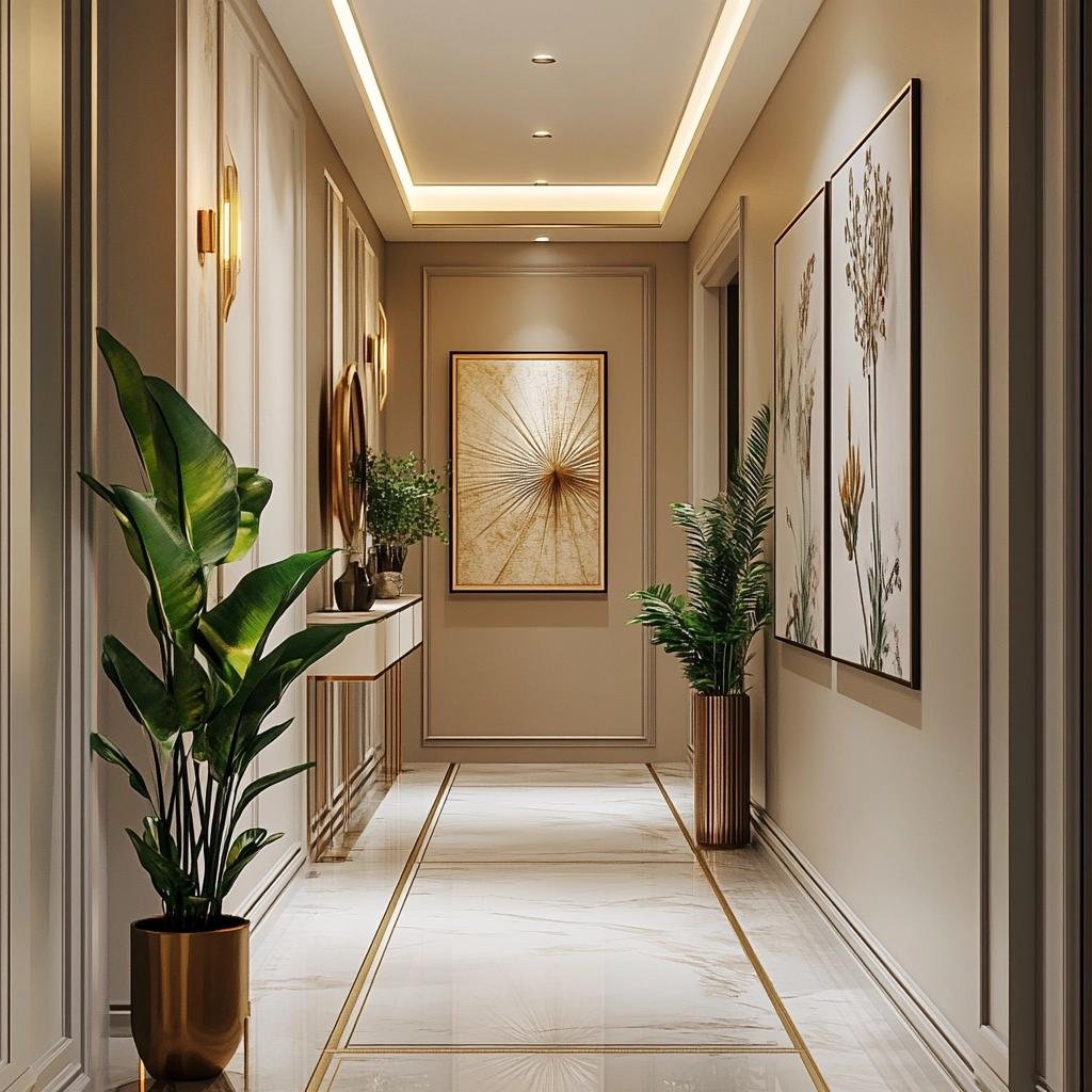 5 Ideias para Decoração de Corredor Lateral